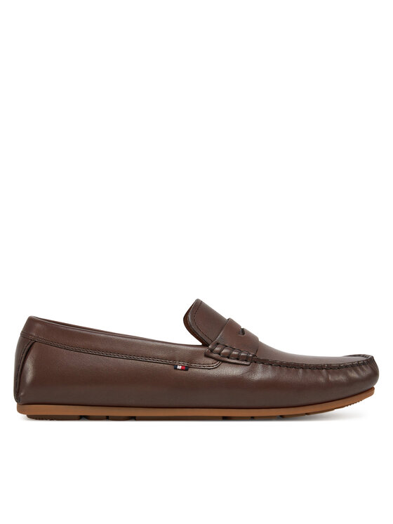 Tommy Hilfiger Mocasines Tommy Hilfiger Corpoarte Hilfiger Lth Driver FM0FM04810 Marrón