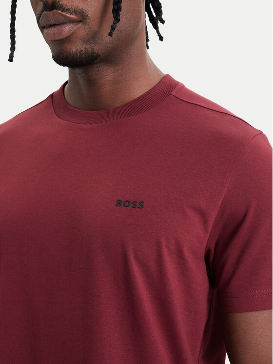 BOSS BOSS Camiseta Tee  50506373 Guinda/burdeos Regular Fit