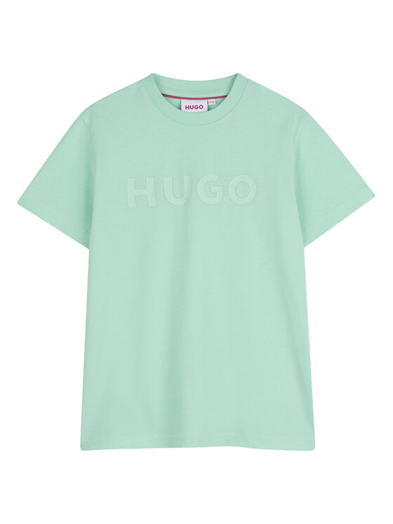 HUGO HUGO Camiseta G01014 S Verde Regular Fit