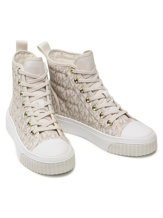 MICHAEL Michael Kors Modne superge MICHAEL Michael Kors Gertie High Top 43T1GTFE5B Bež