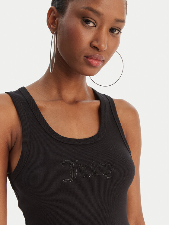 Juicy Couture Juicy Couture Top Thin Strap JCWLV126308 Negro Slim Fit