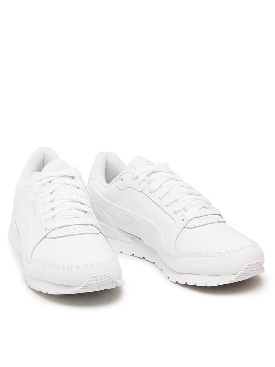 Puma Sneakersy Puma St Runner V3 L Jr 384904 02 Biały