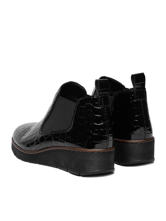 Rieker Pantofi Rieker CEO-53794-01 Negru