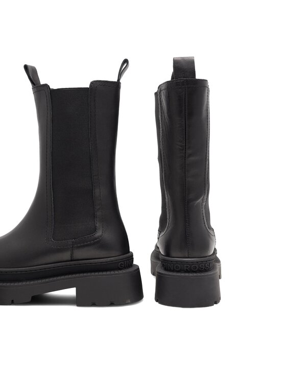 GINO ROSSI Botki Gino Rossi 222FW106 Czarny