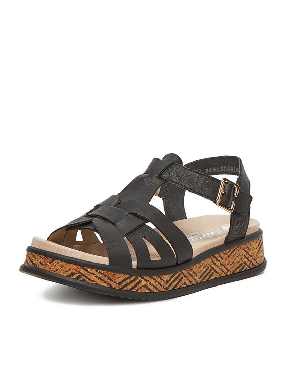 Rieker Sandalias Rieker W0853-00 Negro