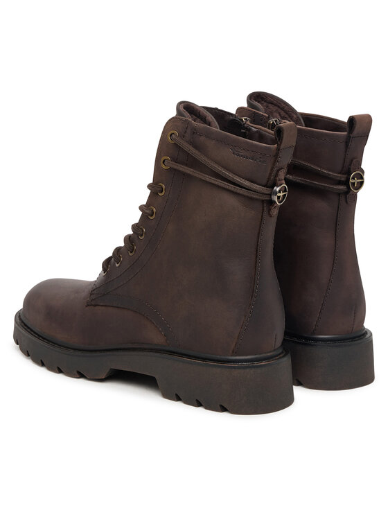 Tamaris Kotníková obuv Tamaris 1-25219-45 Tmavě hnědá