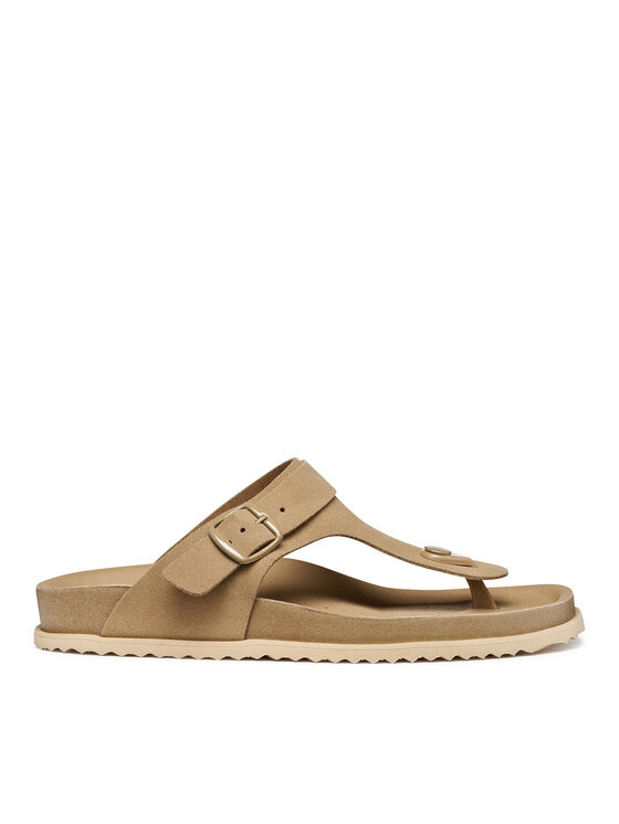 Geox Žabky Geox D Sandybett D558RB 00022 C6738 Béžová