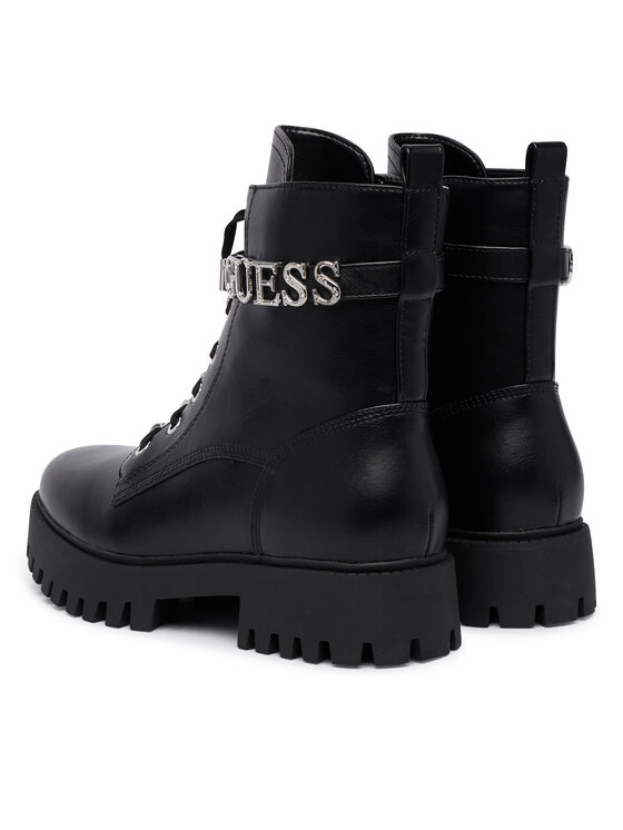 Guess Bakancs Guess FLFFIC ELE10 Fekete