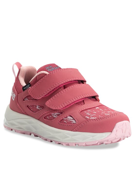 Jack Wolfskin Трекінгові черевики Jack Wolfskin Woodland 2 Texapore Low Vc 4059822 Рожевий