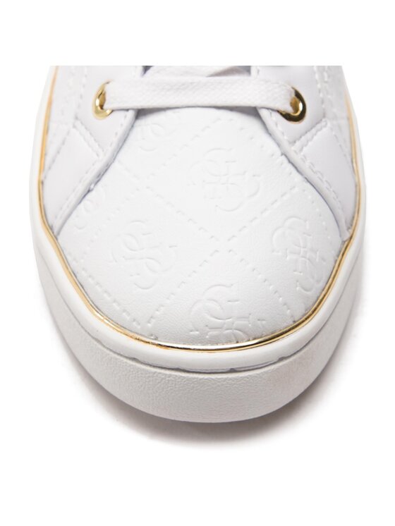 Guess Sneakersy Guess Beckie/Active Lady/Leather Lik FL5BEK FAL12 Biela
