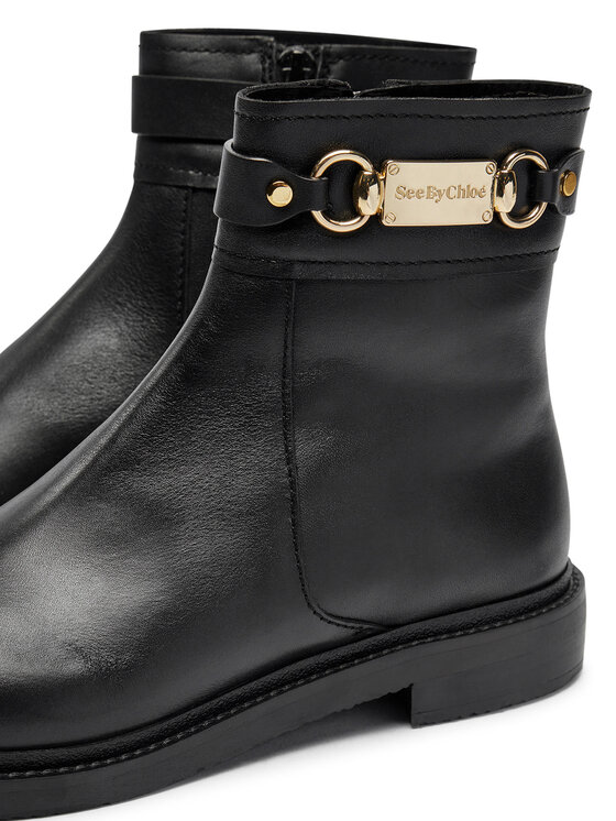 See By Chloé Čizme See By Chloé Signature SB43034A Crna