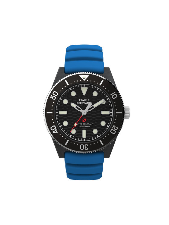 Timex Ročna ura Timex Deepwater Reef 200 XCF TW2Y02500 Črna