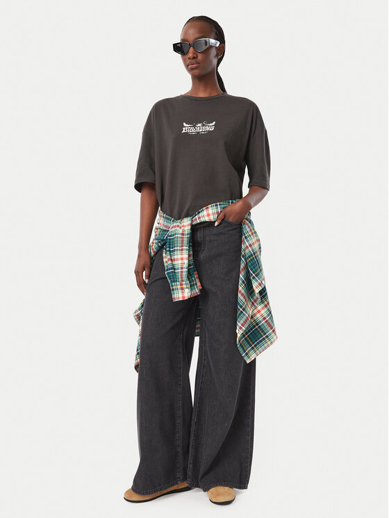 Billabong Billabong Camiseta EBJZT00638 Gris oscuro Oversize
