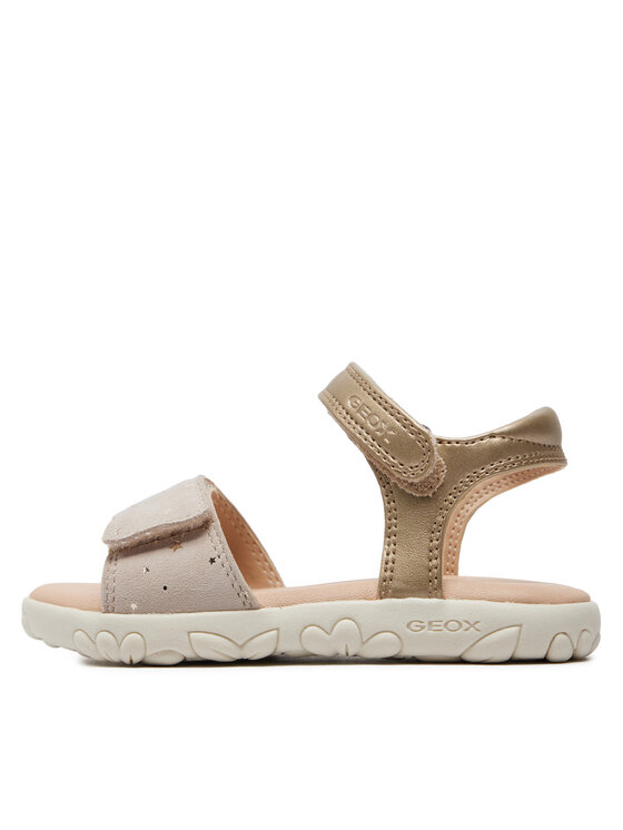 Geox Sandale Geox J Sandal Haiti Girl J028ZA 007NF C0208 M Zlatna
