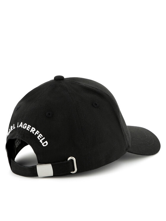 KARL LAGERFELD Шапка с козирка KARL LAGERFELD Z30398 Черен