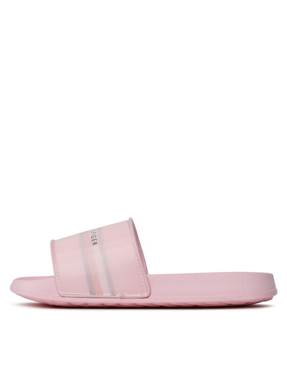 Tommy Hilfiger Papucs Tommy Hilfiger Reflective Pool Slide T3A0-32803-1172 S Rózsaszín