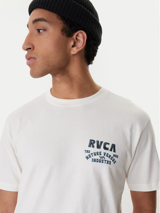 RVCA RVCA Camiseta EVYZT00297 Écru Regular Fit