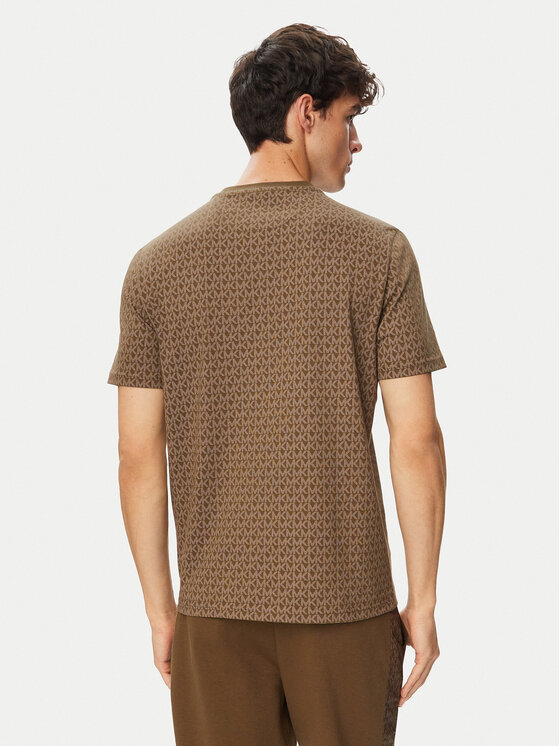MICHAEL Michael Kors MICHAEL Michael Kors Camiseta CS5529A5KS Caqui Regular Fit