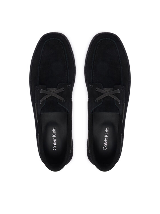 Calvin Klein Espadrilky Calvin Klein Espadrille Hybrid Boat Su HM0HM02174 Černá