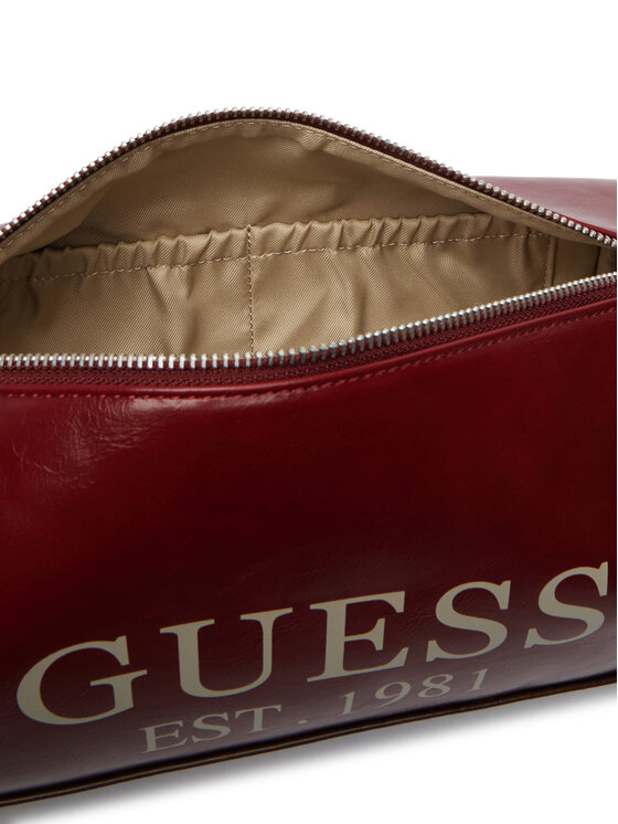 Guess Косметичка Guess Oslo PMOSVI P6310 Бордовий