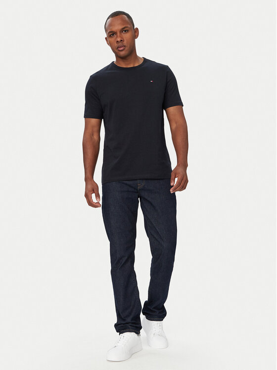 Tommy Hilfiger Tommy Hilfiger Conjunto de camisetas 3P Ss Tee UM0UM03870 Azul marino Regular Fit