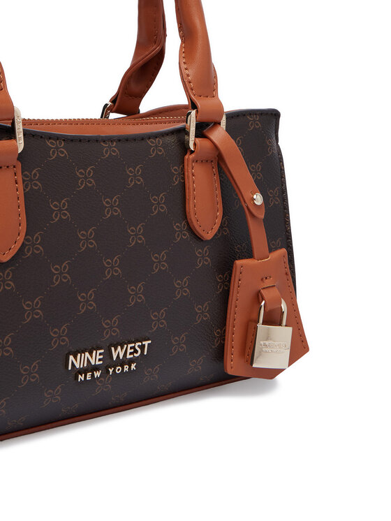 Nine West Дамска чанта Nine West EO-GOLDEN POISE-KY397 Кафяв