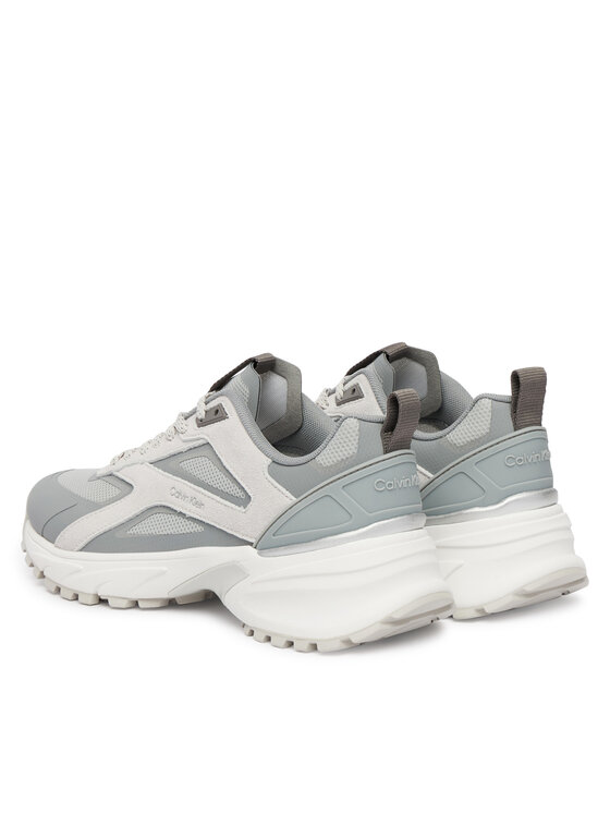 Calvin Klein Laisvalaikio batai Calvin Klein Hike Runner Ck Stripe Refl Su HW0HW03107 Pilka