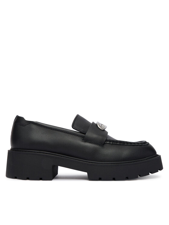 Calvin Klein лоуфъри с дебела подметка Calvin Klein Chunky Loafer Lth Hw YW0YW01912 Черен