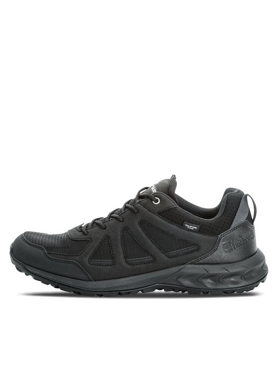 Jack Wolfskin Трекінгові черевики Jack Wolfskin Woodland 2 Texapore Low 4051271 Чорний