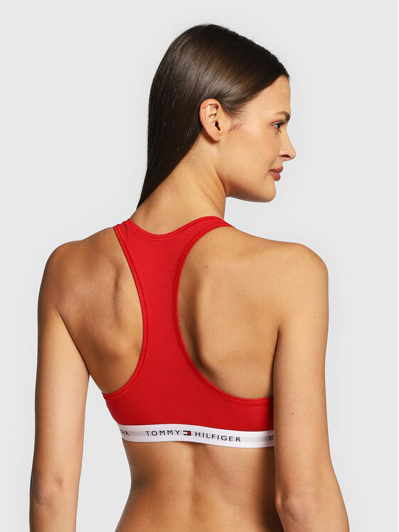 Tommy Hilfiger Tommy Hilfiger Top de sujetador UW0UW03820 Rojo