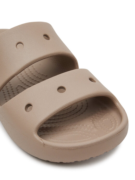 Crocs Παντόφλες Crocs Classic Sandal v2 209403 Καφέ