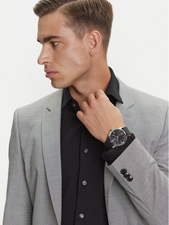 Guess Часовник Guess Elliot  GW0894G1 Черен