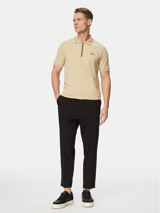 KARL LAGERFELD KARL LAGERFELD Polo 745021 562221 Beis Regular Fit