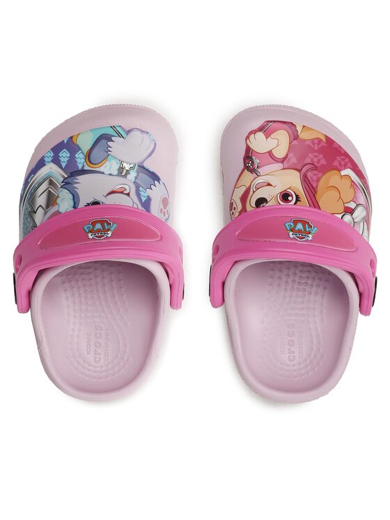 Crocs Чехли Crocs Fl Paw Patrol Patch Cg T 207487 Розов