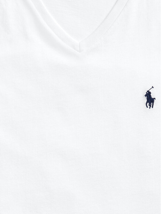 Polo Ralph Lauren Polo Ralph Lauren Футболка 710671453008 Білий Custom Slim Fit