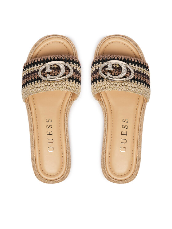 Guess Papucs Guess FLJKLI FAB03 Bézs