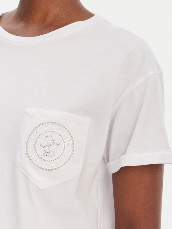 Liu Jo Liu Jo Camiseta WA6372 JS923 Blanco Regular Fit