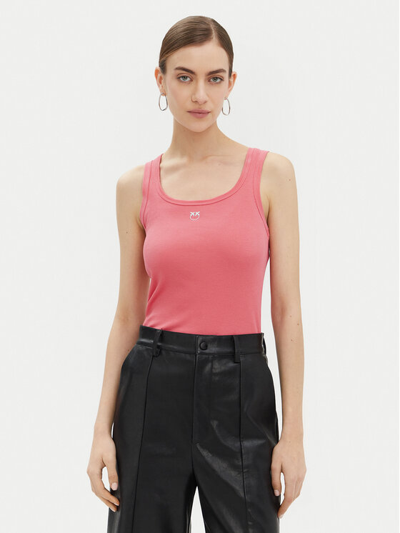 PINKO PINKO Top 100807 A2C1 Roza Regular Fit