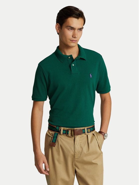 Polo Ralph Lauren Polo Ralph Lauren Поло 710782592016 Зелений Custom Slim Fit