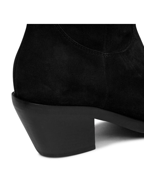 PINKO Botki PINKO Mozart Texano AI 23-24 BLKS1 102025 A0N8 Czarny