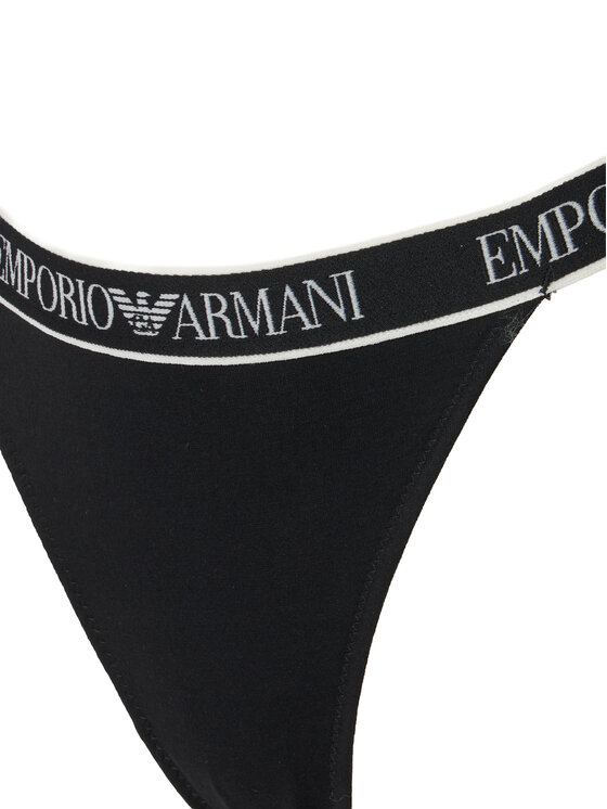 Emporio Armani Underwear Emporio Armani Underwear Conjunto de tangas EW000405 AF19026 MC005 Negro