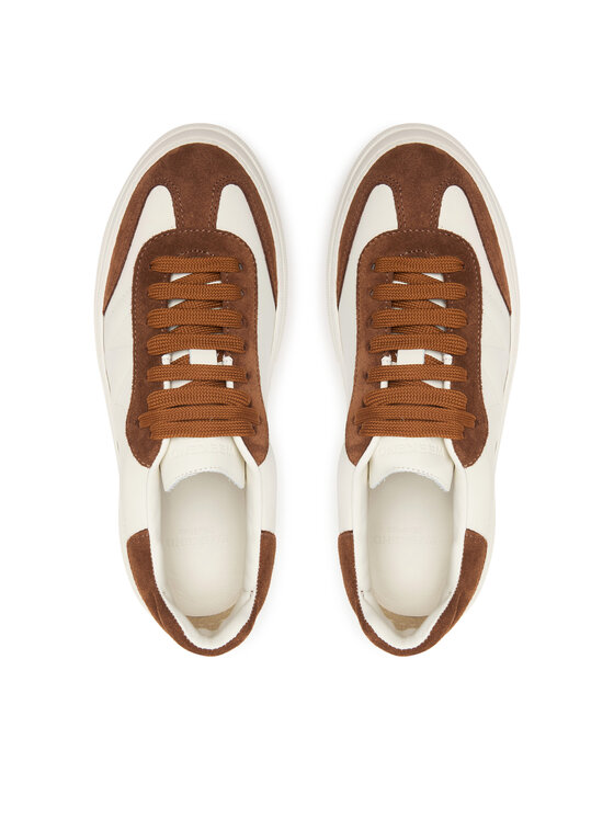 Weekend Max Mara Sneakersy Weekend Max Mara Wkatessile 2625766035 Kremowy