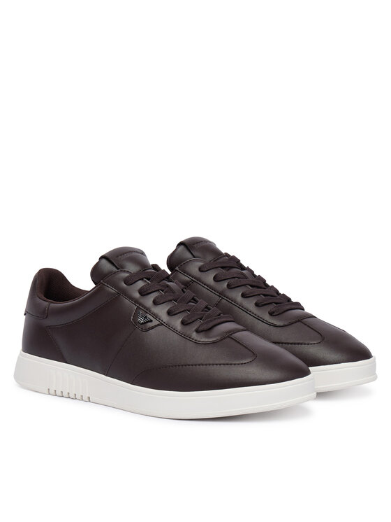 Emporio Armani Снікерcи Emporio Armani EM003062 AF20004 U6030 Темно-коричневий