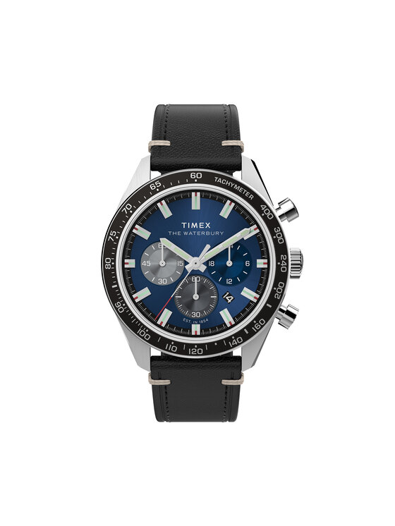 Timex Hodinky Timex Waterbury TW2Y18600 Čierna