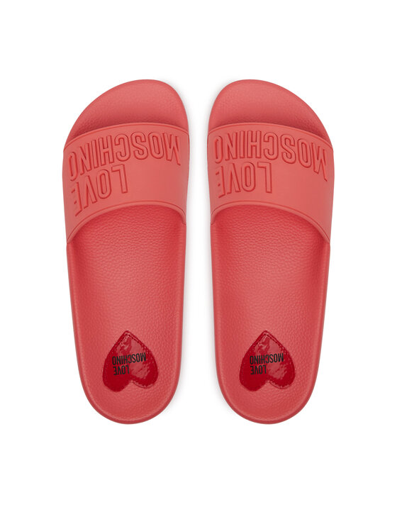 LOVE MOSCHINO Шльопанці LOVE MOSCHINO JA28052G0MI15502 Кораловий