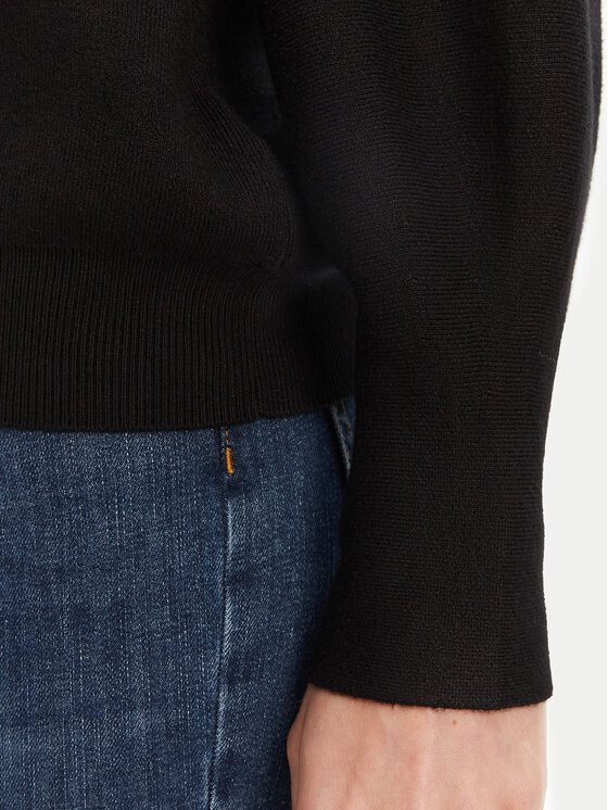 Guess Guess Jersey W5YR26 Z26I2 Negro Regular Fit
