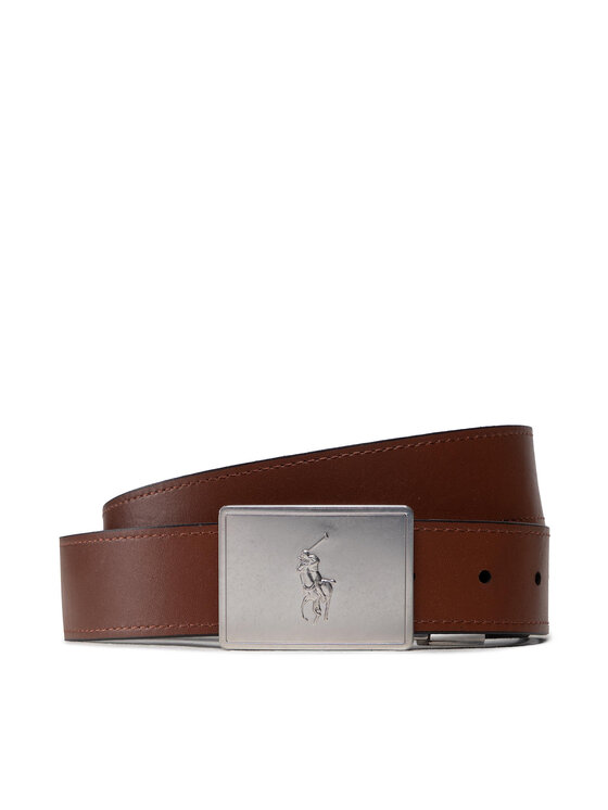 Polo Ralph Lauren Ζώνη Ανδρική Polo Ralph Lauren 35mm Rvrs Blt Gftbx 405699144001 Καφέ