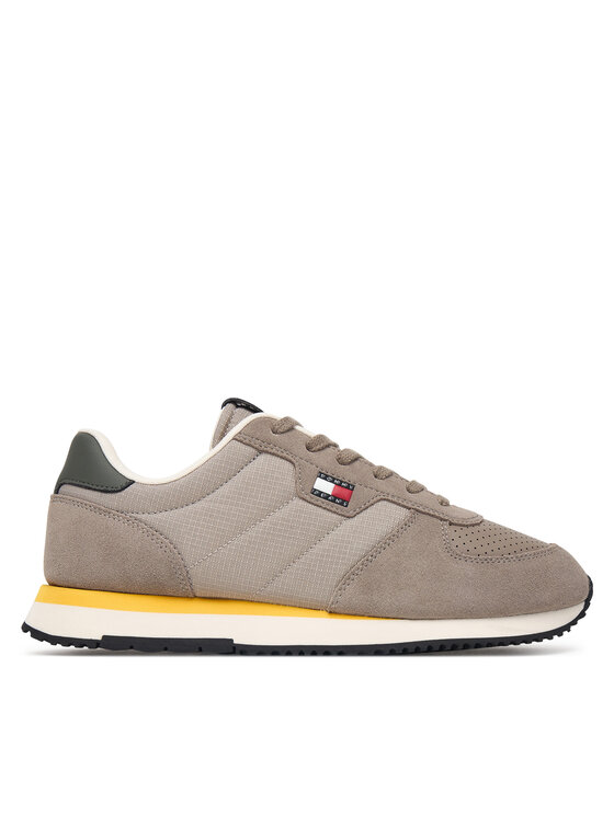 Tommy Jeans Sneakers Tommy Jeans Tj Runner Flag Mix EM0EM01774 Beige