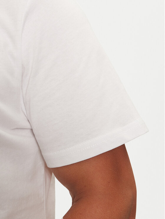 Tommy Jeans Tommy Jeans Majica Essential Flag DM0DM20740 Bela Slim Fit