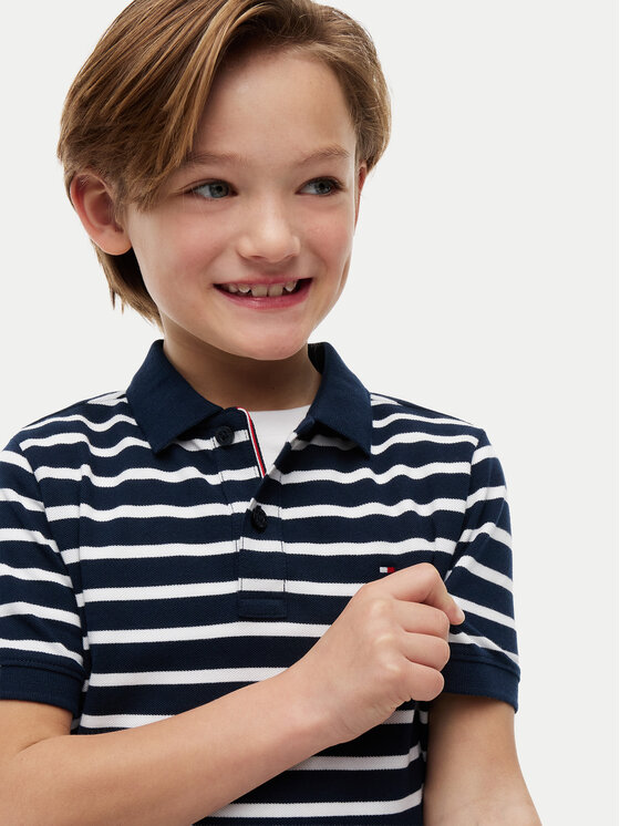 Tommy Hilfiger Tommy Hilfiger Polo KB0KB09103 Azul marino Regular Fit